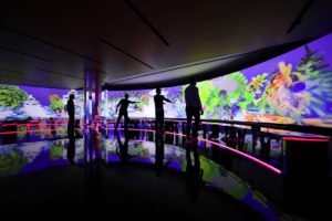 Interactive experience - galeries lafayette - EYS installation
