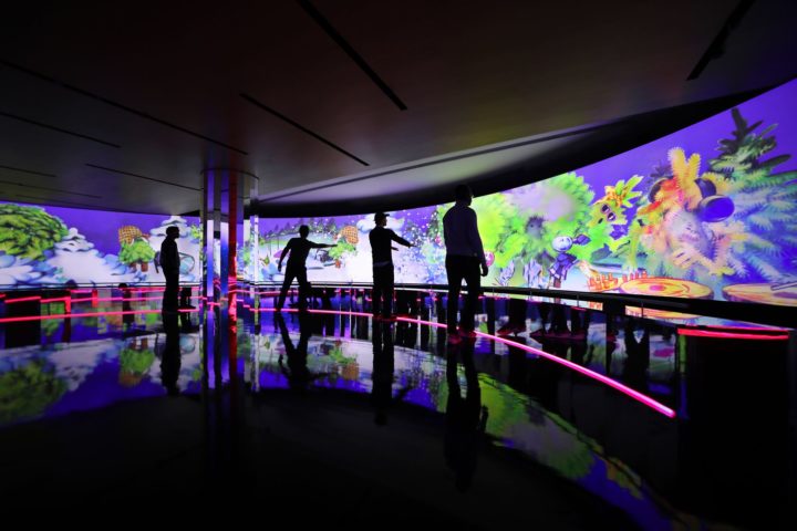Expérience interactive « Planète Sapin » – Galeries Lafayette